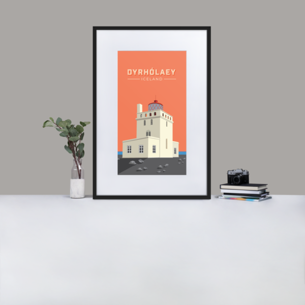 Dyrholaey lighthouse in Iceland