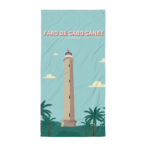 Faro De Ganet towel for the beach in Berenguer