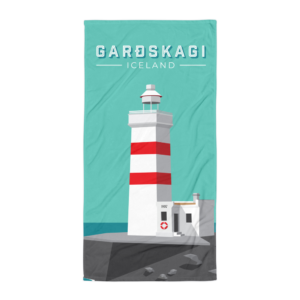 Gardskagi old lighthouse towel for the beach or the bathroom